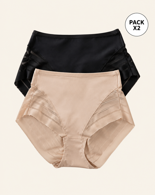 Panty faja clásico paquete x 2 control moderado de abdomen