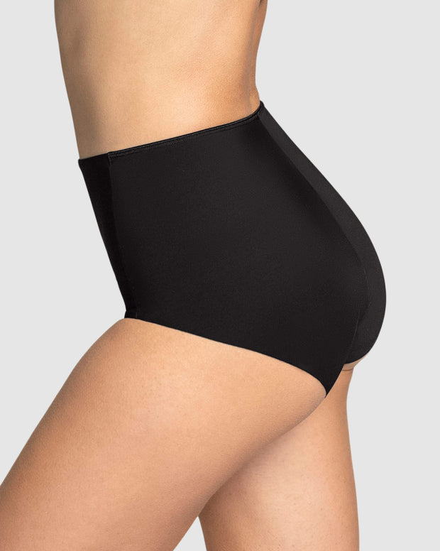 Paquete x 2 panty clásicos efecto invisible control fuerte en abdomen
