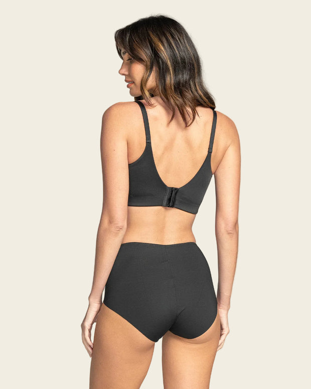 Paquete x 2 panty clásicos efecto invisible control fuerte en abdomen