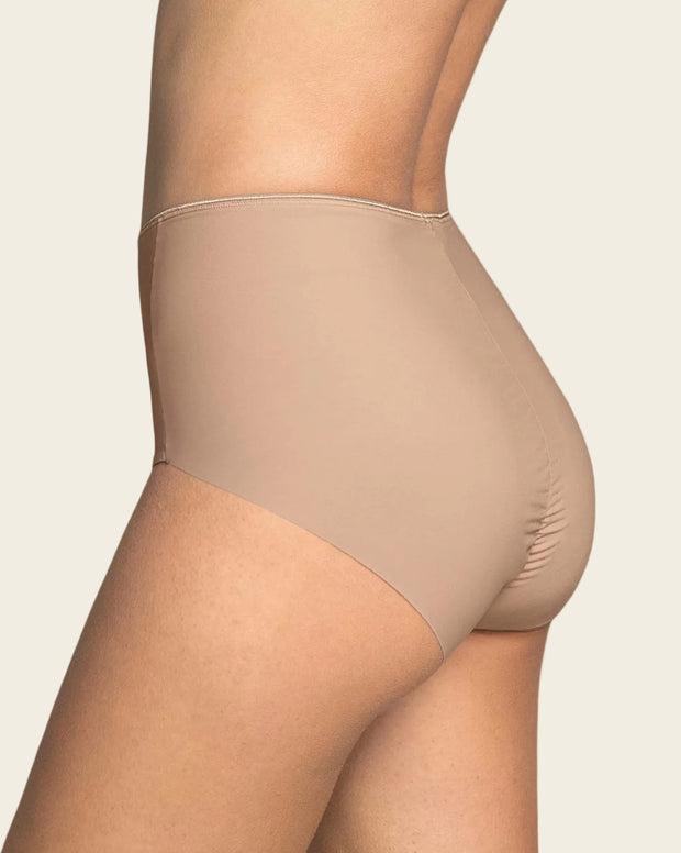 Paquete x 2 panty clásicos efecto invisible control fuerte en abdomen