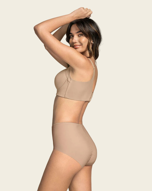 Paquete x 2 panty clásicos efecto invisible control fuerte en abdomen