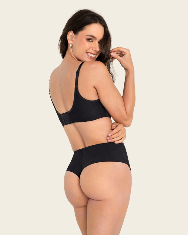 Paquete x 3 Panty faja brasileras de control fuerte tiro alto