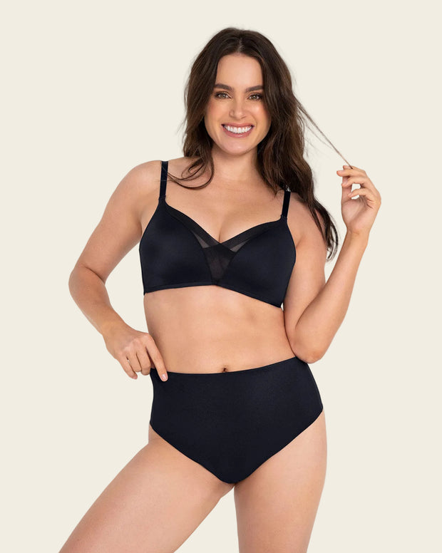 Paquete x 3 Panty faja brasileras de control fuerte tiro alto