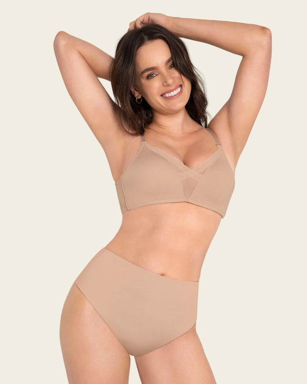 Paquete x 3 Panty faja brasileras de control fuerte tiro alto