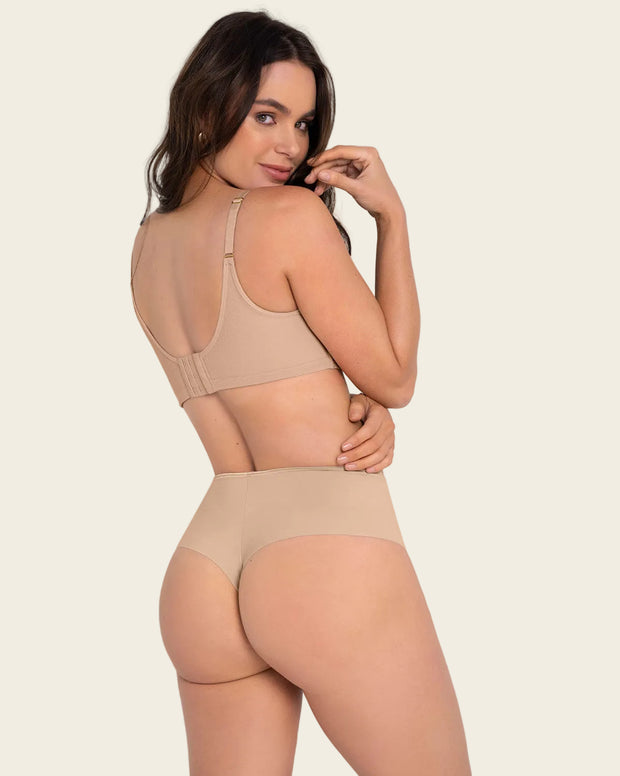 Paquete x 3 Panty faja brasileras de control fuerte tiro alto