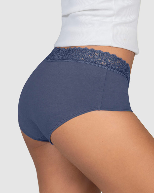 Paquete x3 panties estilo hípster total comodidad