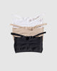 Paquete x 3 cómodos tops sin arco#color_999-blanco-negro-cafe-claro