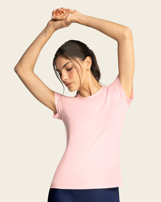 Camiseta deportiva de secado rápido y silueta semiajustada#color_362-rosado-claro