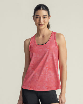 Camiseta deportiva de secado rápido y silueta semiajustada para mujer#color_040-estampado-rosado