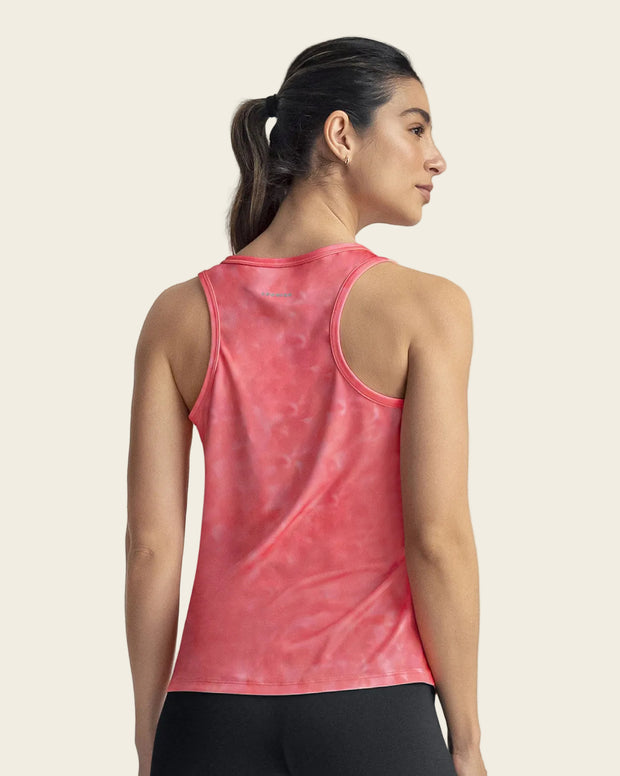 Camiseta deportiva de secado rápido y silueta semiajustada para mujer