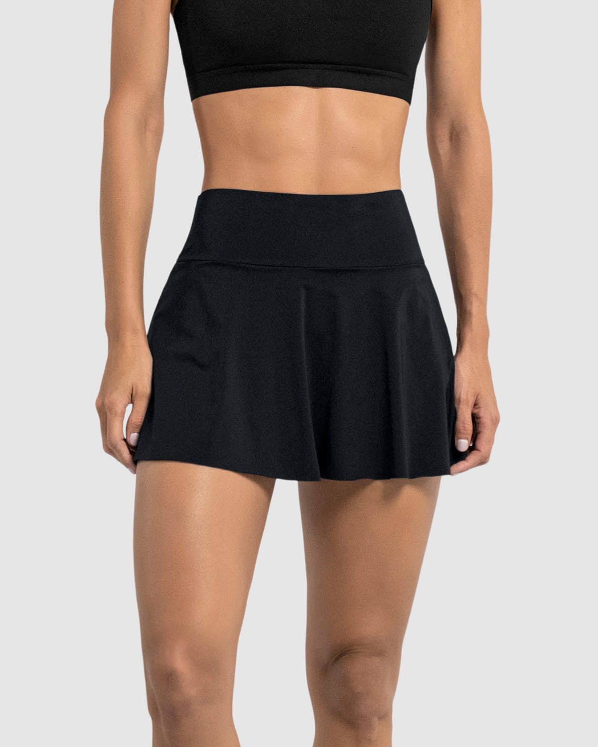 Falda deportiva con short interno con bolsillo - Main Image