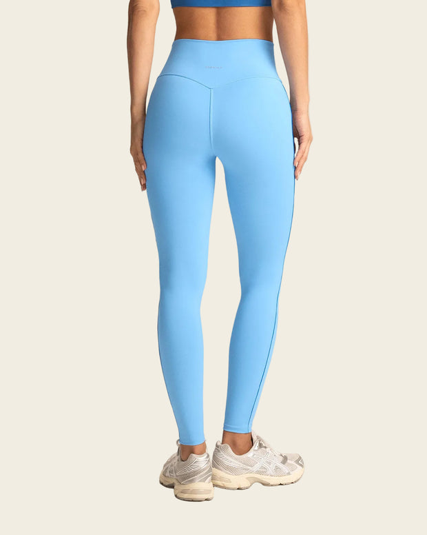 Legging deportivo de control con doble capa de tela en pretina