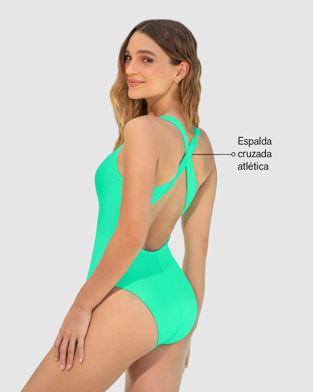 Vestido de baño atlético
