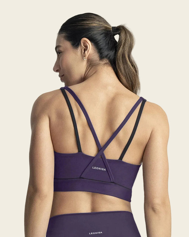 Top deportivo con cargaderas dobles en espalda