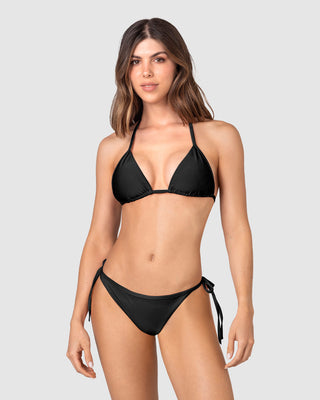 Bikini con top y panty anudables#color_700-negro