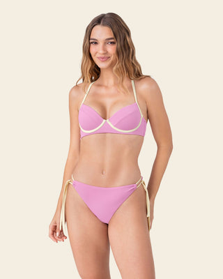 Bikini con top y panty ajustables al cuerpo#color_359-rosado