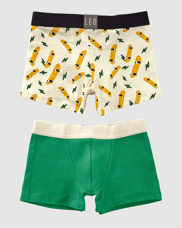 Bóxers cortos x2 niño
