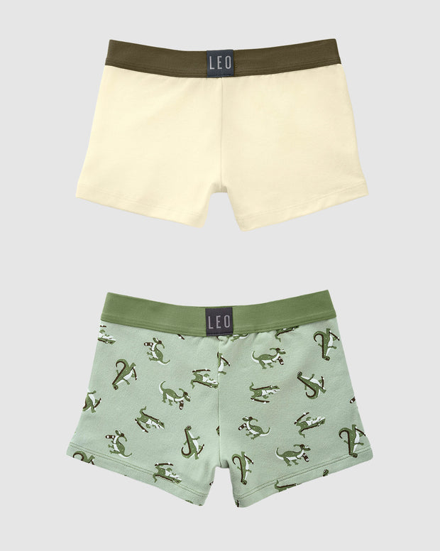 Bóxers cortos x2 niño