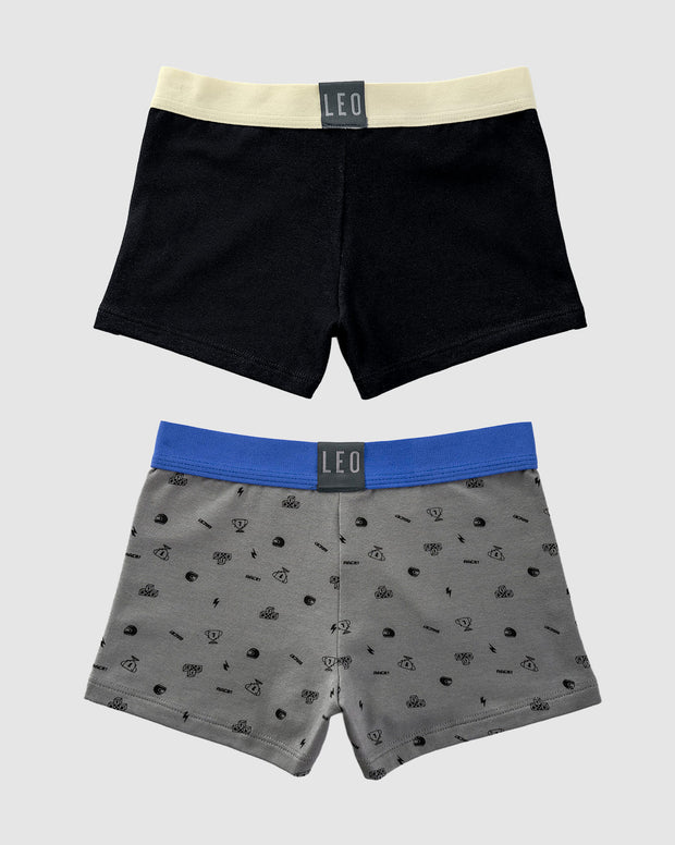 Bóxers cortos x2 niño