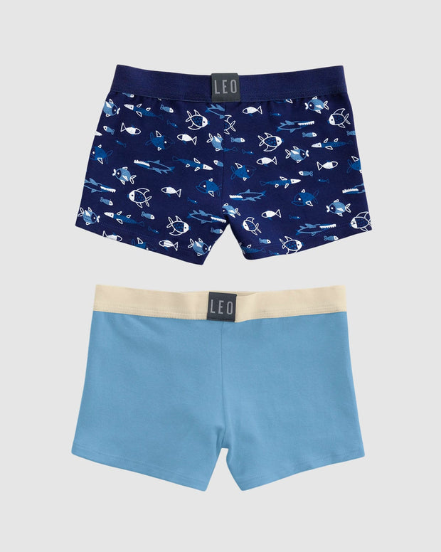 Bóxers cortos x2 niño