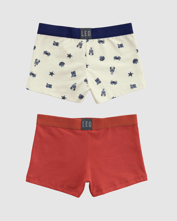 Bóxers cortos x2 niño