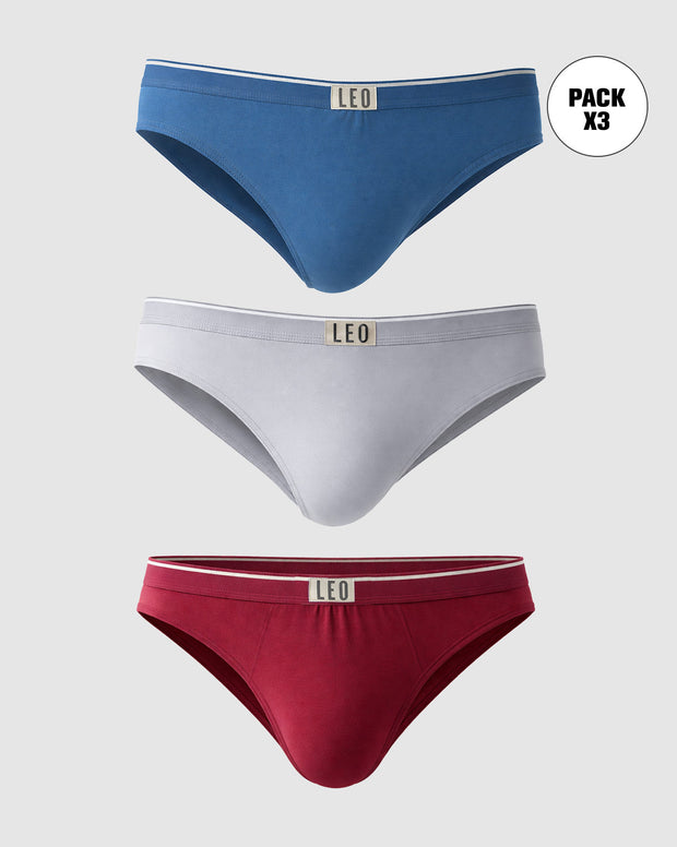 Paquete x3 calzoncillos clásicos