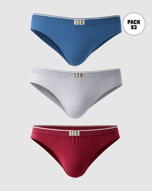 Paquete x3 calzoncillos clásicos