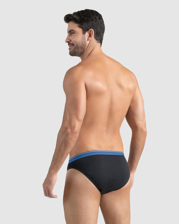 Paquete x3 calzoncillos clásicos en algodón