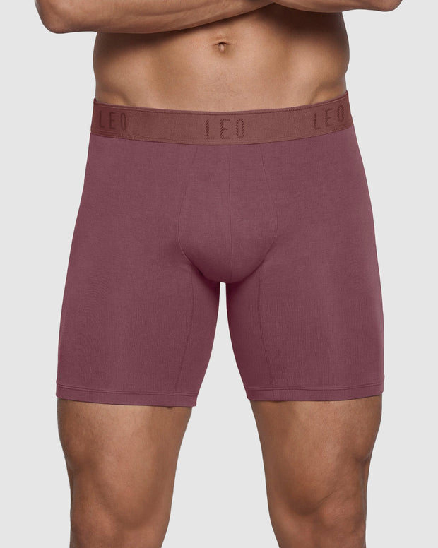 Paquete x2 bóxers largos ajustado con algodón