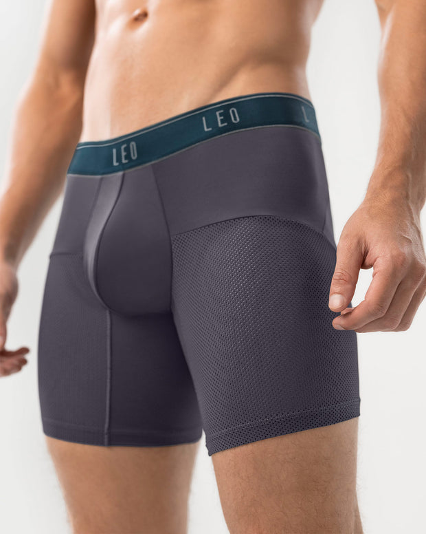 Paquete x 4 bóxers, secado rápido y mallas transpirables