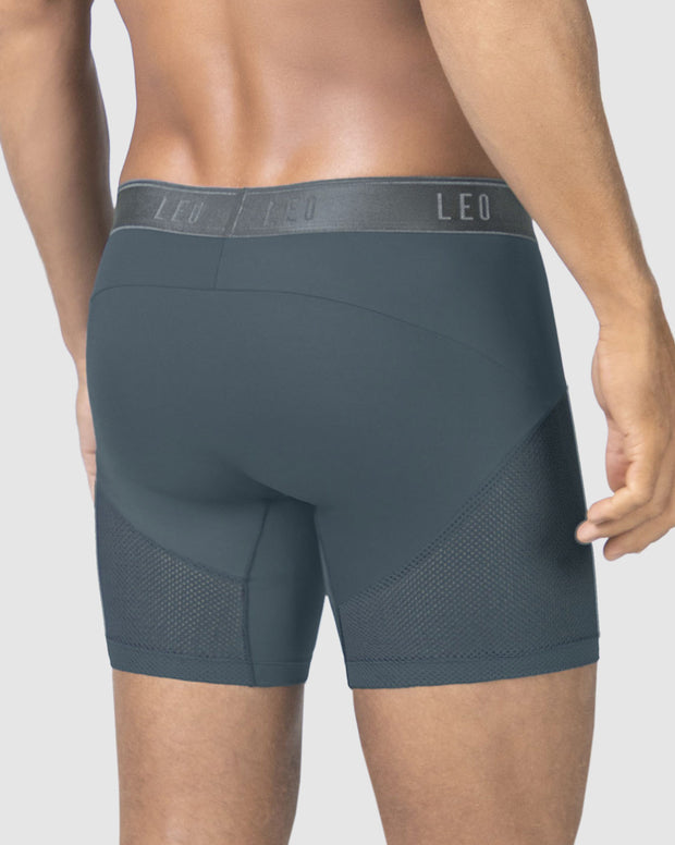 Paquete x 4 bóxers, secado rápido y mallas transpirables