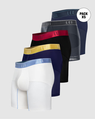 Paquete x 5 bóxers, secado rápido y mallas transpirables#color_s05-negro-azul-medio-blanco-azul-oscuro