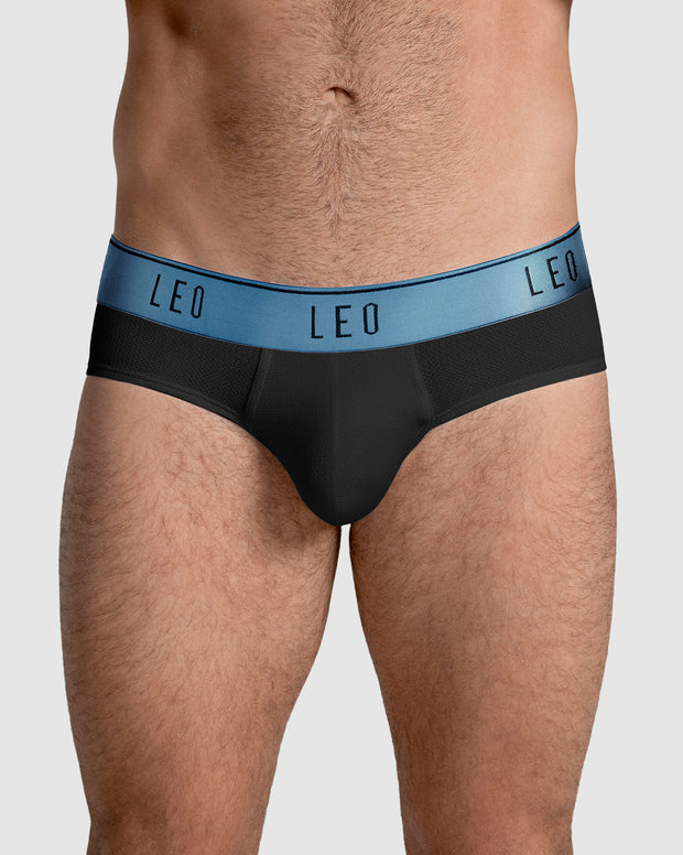 Paquete x 3 bóxers brief de alta transpiración en microfibra ideales para uso diario