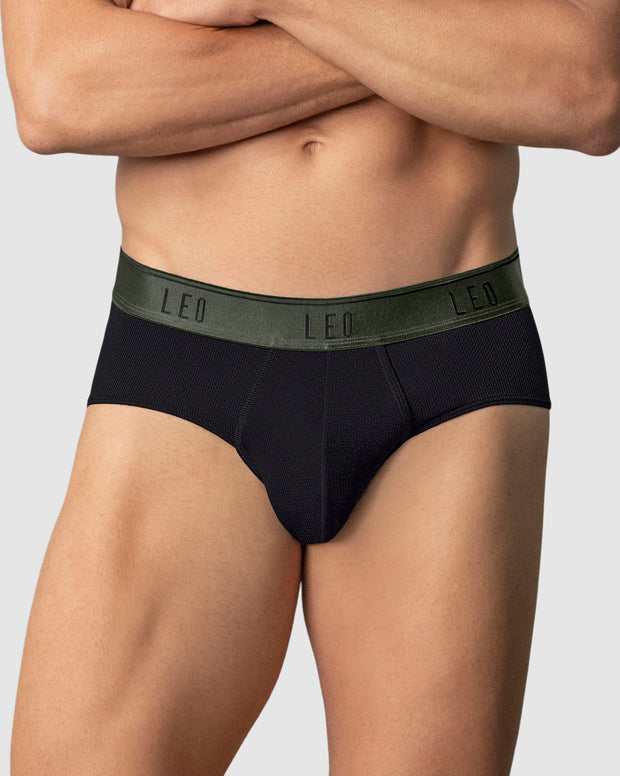 Paquete x 4 bóxers brief de alta transpiración en microfibra ideales para uso diario