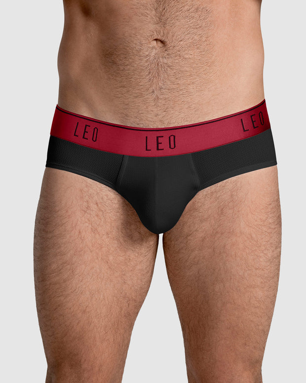 Paquete x 5 bóxers brief de alta transpiración en microfibra ideales para uso diario