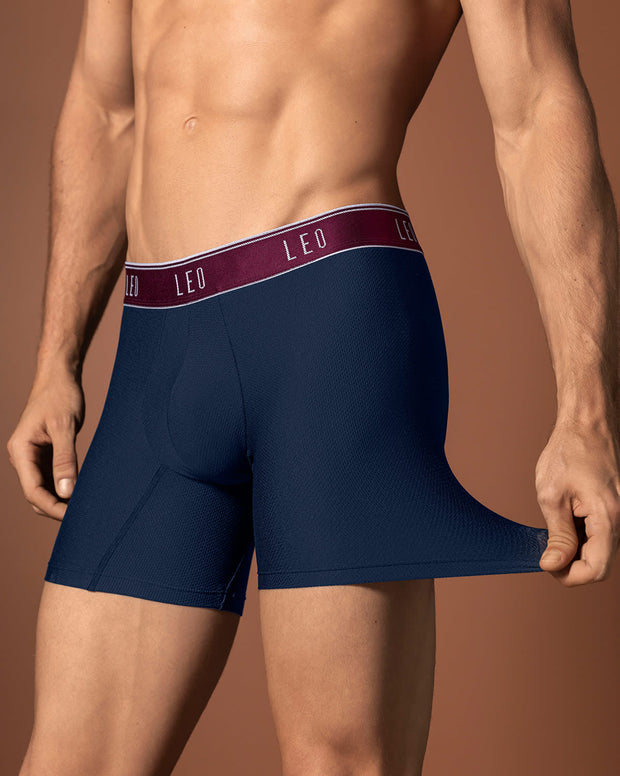 Paquete x3 bóxers medio diseño ergonómico ultrafresco y cómodo en microfibra