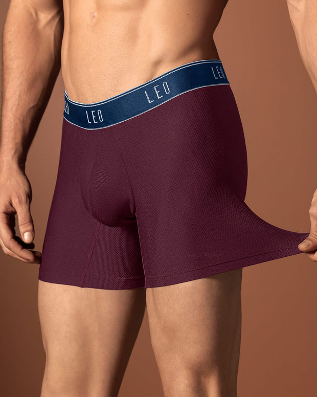 Paquete x3 bóxers medio diseño ergonómico ultrafresco y cómodo en microfibra