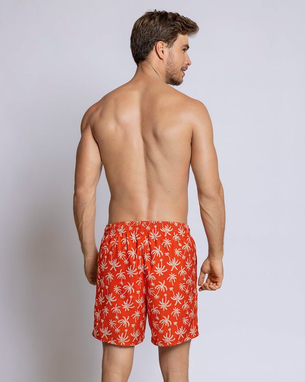 Pantaloneta de baño masculina con práctico bolsillo al lado derecho