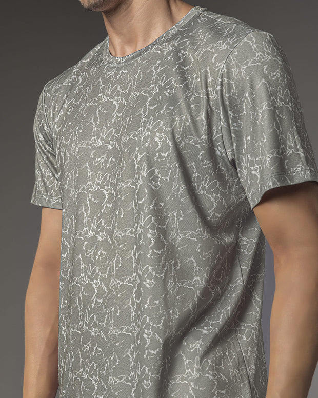 Camiseta deportiva masculina con tecnología de secado rápido