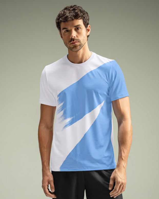 Camiseta deportiva masculina con tecnología de secado rápido