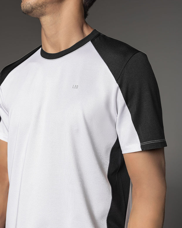 Camiseta deportiva masculina manga corta