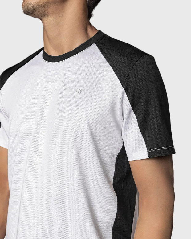 Camiseta deportiva masculina manga corta