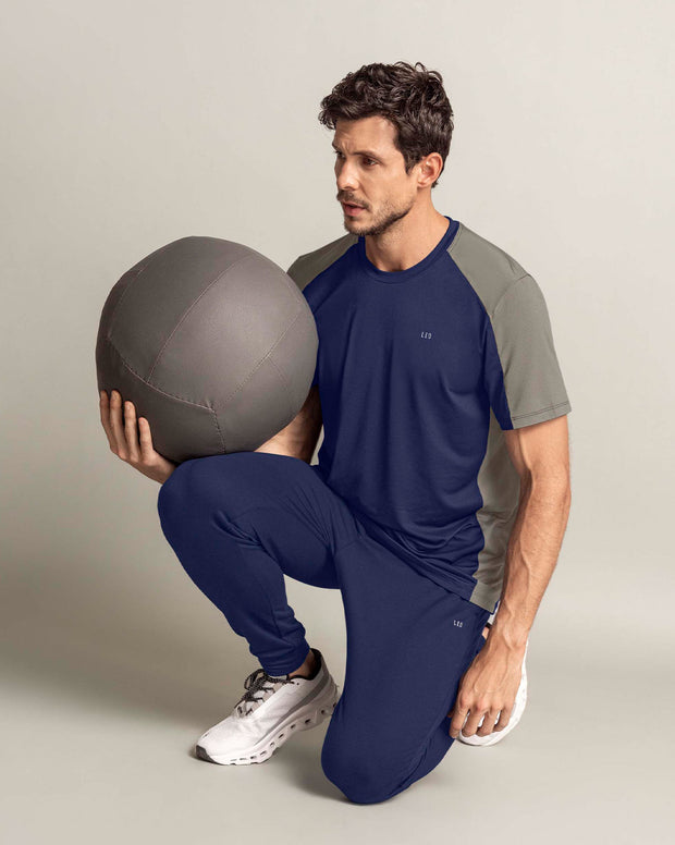 Jogger deportivo estilo sudadera con bolsillos laterales funcionales
