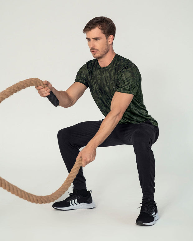 Jogger deportivo estilo sudadera con bolsillos laterales funcionales