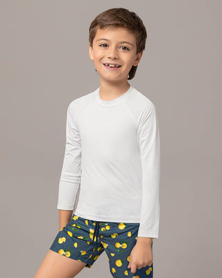 Camiseta manga larga infantil protección UV#color_000-blanco