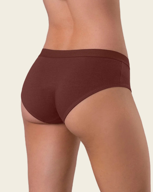 Paquete x 3 panties estilo hípster en algodón