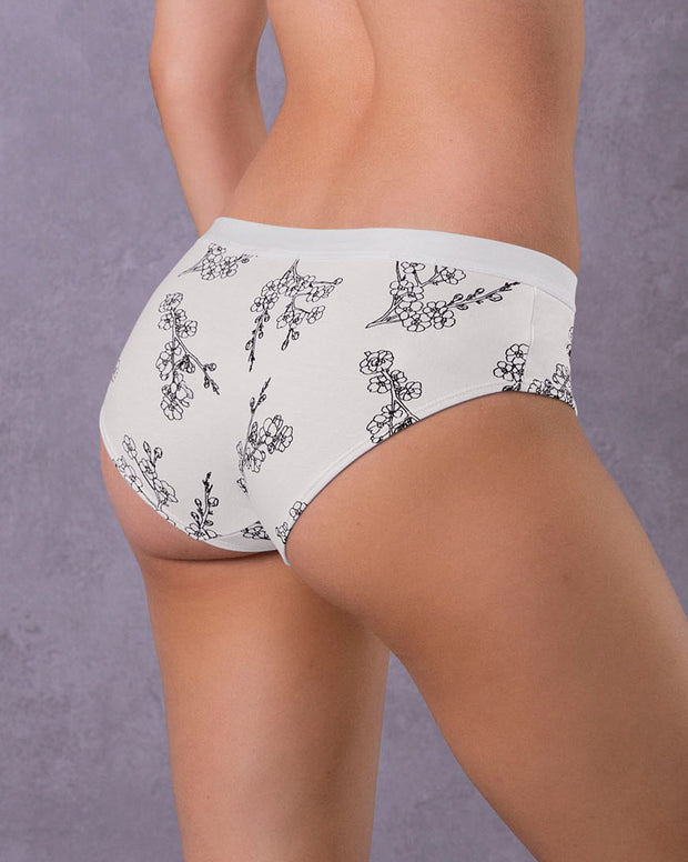 Paquete x 3 panties estilo hípster en algodón