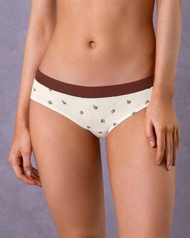 Paquete x 3 panties estilo hípster en algodón