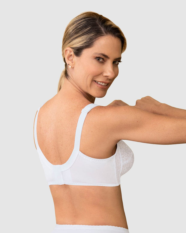 Brasier clásico con copas completas en encaje de buen cubrimiento