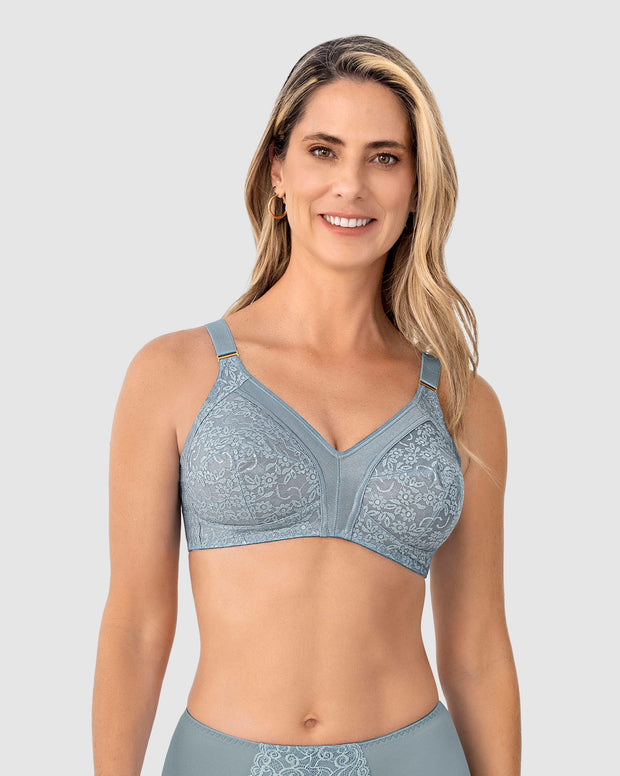 Brasier con copas completas en encaje de buen cubrimiento